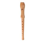 STOBAZA Wooden Soprano Recorder for Beginner-friendly Wind Instrument with Clear Rich Tone Educational Flute for Music Learning and Practice