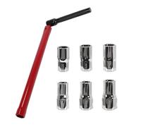 STOBBEY 8-14mm Adjustable Faucet Wrench Kit, Faucet Bathroom Back Nut Kit Changeable Wrench Socket Adjustable Box Spanners for Taps,Bathroom Kitchen Faucet