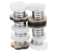 STOBOK 10pcs Invisible Magnetic Buttons Snap Fasteners for Clothes, Easy to Use and Eliminate Traditional Buttoning, Made of Magnet and Imitation Shell, Delicate Fashionable Style