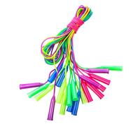 STOBOK 10pcs Kids Jump Rope Set - Adjustable Plastic Handle Skipping Jumping Rope for Children, Gym Activities, and Playtime (Random Color)