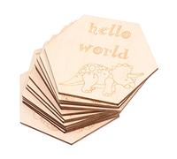 STOBOK 14pcs Milestone Blocks Hexagonal Monthly Growth Cards for Newborn Photography Props Keepsakes for Capturing Growth Moments