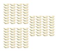 STOBOK 150pcs Wooden Boats for Food Plates Disposable Wooden Boats for Serving Food Party Garden Hot Dogs Sushi Salad Dessert Wood Tray for Catering Restaurants Home