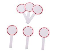 STOBOK 18 Pcs Score Board Auction Paddles Voting Paddle Small Dry Erasable Paper Handheld White Board White Board Paddles Mini Whiteboard Scoring Board Rewritable Laptop Student Foam
