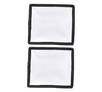 STOBOK 2 Pcs Macro Flash Diffuser 15x17cm for Photography Video Light Sock Lightweight Fabric Softbox Diffuser for Flash Easy to Store for Portrait and Wedding Photography