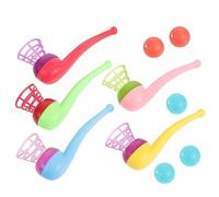 STOBOK 20 pcs Ball Balancing Blowing Games Blowing Floating Ball Plastic Child Blow Air Toy Birthday Easter Party Favor Kids Classroom Prize