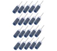 STOBOK 20 Pcs Drum Sander for Drill Sandpaper Grinding Rod Sanding Bands Wood Drill Bits Sandpaper Stick Metal Sleeve