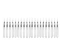 STOBOK 20 Pcs Water Coloring Brush Pens for Watercolor Painting Refillable Water Brush Pens for Soluble Pencils and Markers Calligraphy Artists and Hobbyists