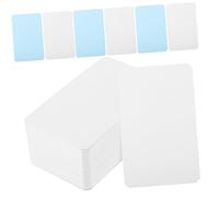 STOBOK 200 Sheets Blank Note Cards Smooth Paperboard for Memos New Words Pinyin Creative Scrapbooking Portable for School Office