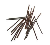 STOBOK 20pcs Wood Log Sticks for DIY Crafts 10CM Length 0.3-0.5CM Diameter Natural Bark for Handmade Painting Photo Props Scrapbooking Wood Colour