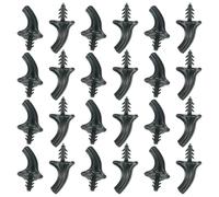 STOBOK 24pcs Faux Pumpkin Stems Plastic Fake Stems Pumpkin Making Tools For DIY Craft Harvest Fall Halloween Thanksgiving Decoration Dark Green