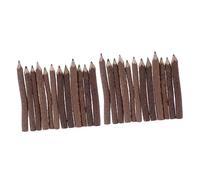 STOBOK 24pcs Tree Branch Pencils Set for Artist Sketch Made of Branch Bark Texture for Art Drawing and Sketching Random Color