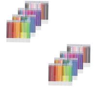 STOBOK 2pcs Gel Ink Pen Refills Glitter Neon Set for Japanese Stationery Ink Refills for Calligraphy Pens Coloring Books