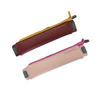 STOBOK 2pcs Luxury Leather Pen Pouch for Notebook School Office Business for Family Friends Birthday Anniversary Christmas Father's Day