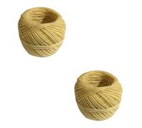 STOBOK 2pcs Spool Pre Waxed Candle Wicks in Diameter Beeswax Candle Wicks Diy at Home