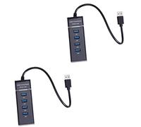 STOBOK 2pcs Usb Hub Ports High-speed Splitter Adapter for Desktop and Laptop Compact Multi Expansion Cable for Easy Data Transfer and Device Connection