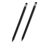 STOBOK 2pcs Vintage Round Rubber Tip Stylus Pen for Touch Screen Tablet Phone Laptop Writing and Painting at Home Office