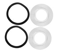 STOBOK 2sets Stainless Steel Sink Adapter Garbage Disposal Plug for Smaller Kitchen Sinks Keeping Drains Clean and Splash Guard Garbage Disposal Parts