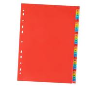STOBOK 31-Level A4 Index Page Dividers Binder T PVC for School Work and Home Easy to Use