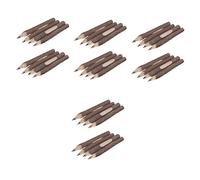 STOBOK 32 Pcs Rustic Wooden Twig Pencils Set Natural Bark Pencils for Sketching Drawing Writing Kids and Students Creative Office Supplies