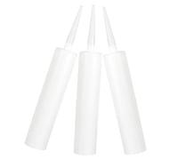 STOBOK 3Pcs empty hose restorer tool caulk tips tube refillable caulking hotfix tool rv sealant and caulking caulk tool silicone sealant clear caulk saver plastic extend filling