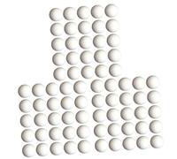 STOBOK 3sets 7cm Solid Polystyrene Balls DIY Christmas Ornaments Craft Balls for Decorations 25pcs*3
