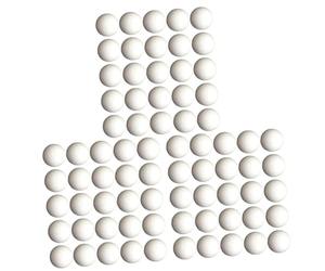 STOBOK 3sets 7cm Solid Polystyrene Balls DIY Christmas Ornaments Craft Balls for Decorations 25pcs*3