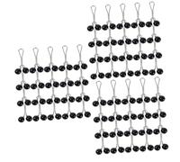 STOBOK 3sets Convenient Scarf Clips Small Hijab Pin Pearl Design Fashion Accessory for Women 24pcs*3