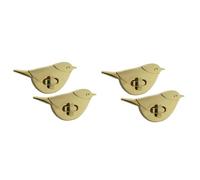 STOBOK 4pcs Lock Latch Key Lock Fashionable Clutch for Handbags Rustless and Lightweight
