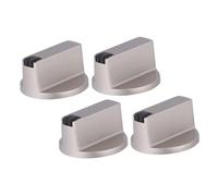 STOBOK 4pcs Metal Gas Stove Knobs Replacement for Gas Stove Burner Control Knob Standard Easy Installation for Oven