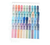 STOBOK 5 Sheets Note Paper Document Notes Page Tabs Stickers Book Sticky Tabs Index Book Tabs Self Adhesive Page Marker Label Tabs Stickers The Pet Labeling Strip Loose Leaf