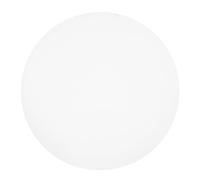 STOBOK 50cm Round Wooden Stretched Canvas Frame Thick White Blank Canvas Panel Boards for Acrylic Painting Drawing DIY Art Projects Ideal for Watercolor and Paints