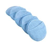 STOBOK 5pcs Polishing Sponge Microfiber Cleaning Sponges for Car Waxing Car Cleaning Pad Waxing for Polishing and Surfaces