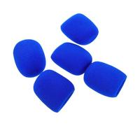 STOBOK 5pcs Reusable Microphone Sponge Cover Thick Foam Windscreen for Karaoke Stage Mic Foam Cover Microphone Handle