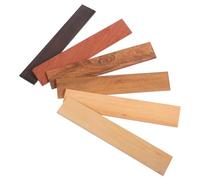 STOBOK 6 Pcs Replacement Bench Slats Made of Wood with Textured Pattern and Delicate Design, Convenient and Suitable for DIY Use and Engraving Projects on Outdoor Cedar Style