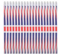 STOBOK 60pcs England Flag Pencils Pattern Sketch Drawing Pencils for Students School Office Use Multi-use
