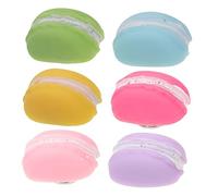 STOBOK 6pcs Diamond Drawing Fixators Magnet Covers Holders Tools for Cross Stitch Embroidery Auxiliary Locator