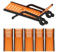 STOBOK 6Pcs Miniature Foldable Beach Chairs 1 75 Scale Mini Furniture Accessories for Dollhouse Decoration and Children S Diy Craft Projects