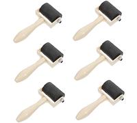STOBOK 6pcs printmaking Tool Ink Paint Brush Drawing Roller Oil Painting Roller Brayer Rollers for Crafting Kid Tools Glue Roller for Painting Small Plastic sheeting Rubber Child