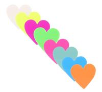 STOBOK 8pcs Love Note Pad Memo Stickers for Books School Office Home Small Note Pads Refill