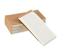 STOBOK 8pcs Pocket Notebooks Small Lined Writing Pads for School Office Home Use -off Pages Horizontal Line Memo Pads Compact Notepads for Daily Thoughts and Ideas