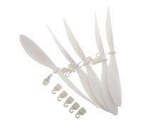STOBOK Aircraft Model Accessories Rubber Band Power Propeller Kit 5Pcs for Rc Plane Parts Durable Fan Blades Easy Installation Compatible with Model Aeroplanes 7.1 X 1.4 X 1 Inch