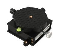 STOBOK Aluminium Alloy Rotating Leveling Workbench Accurate Leveling Lightweight Design Laboratory Support Stand for Equipment Adjustment