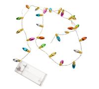 STOBOK Battery Operated Fairy String Lights with Gentle Light and Safe Plastic Design, for Decorating Christmas Trees and Indoor Party Ambience, Adorable Mini Hanging String Lamp