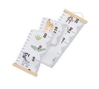 STOBOK Boys and Girls Height Ruler Canvas Growth Chart Ruler Portable Writable Wall Hanging Height Measuring Tool for Boy Girl