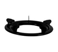 STOBOK Cast Iron Gas Stove Stand Wok Support Rack for Cooking Appliances with Easy Installation and Stability, Black Gas Cooker Range Holder for Home Kitchen Use