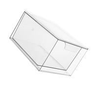 STOBOK Cosmetic Storage Box Stackable Acrylic Makeup Organizer for Vanity Table Bathroom Tissue Holder Skin Care Storage Box