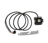 STOBOK External Black PC Power Button Abs and Rubber Material with Dual USB and Audio Ports Press to Start Desktop Computer Accessory for Homes and Large Enterprises