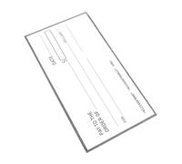 STOBOK Funny Giant Check Big Fake Cheque Erase Check Oversized Presentation for Charity Business Store Party