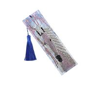 STOBOK Handmade Book Page Mark Beads Painting Diamond Bookmark Horse Beads Art Craft DIY
