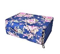 STOBOK Lihit Lab Pencil Case Slots Stationery Pouch Handle Multifunctional Pen Pouch